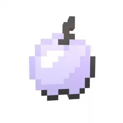 Pixel Apple v1 007 Low-poly 3D model