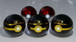 Pokeballs 3D model