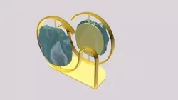 Porta Guardanapos - Napkin Holder - Line Boreal 3D model