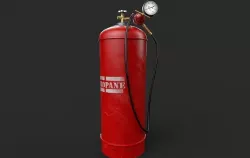 Propane tank 3D model