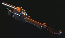 Proton Gun Ghostbusters 3D model