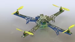 Quadcopter 3D model