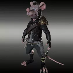Rat bandit 3D model