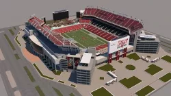 Raymond James Stadium - Florida 3D model