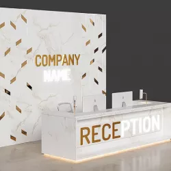 reception 3D model