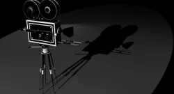 Retro Film Camera 3D model