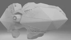 Sci-Fi Scanner Drone 3D model