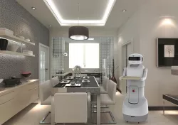 Server robot 3D model