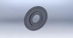 Shield for bearing welded 3D model