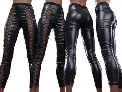 Shiny Laces Leggings 3D model