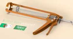 Silicone Gun 3D model