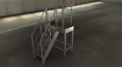 Small service platform 3D model