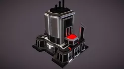 Smeltery Low-poly 3D model
