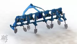 spading machine - 3d model 3D model