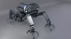 Spider Tank 3D model