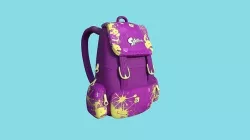 Splatoon Backpack - Character Fashion Design Low-poly 3D model