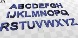 Stickers 3D model