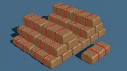 Straw 3D model