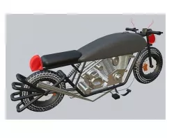 Stylish Bike  3D model