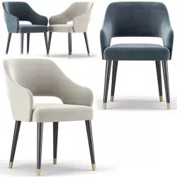TEN SIDE CHAIR 100 3D model