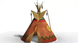 Tepee 3D model