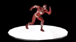 The Flash 3d model  Low-poly 3D model