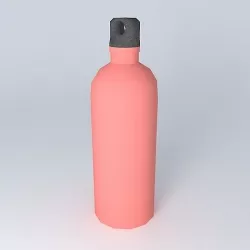 Trekking bottle 3D model
