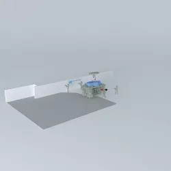 UN task force alphamobile command unit  MCU 3D model