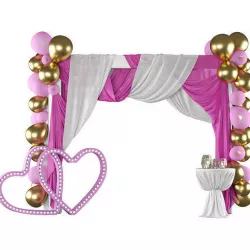 Wedding Decor Set Wedding photoshoot 3D model