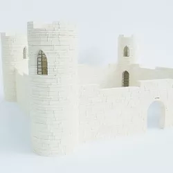 White Castle 3D model