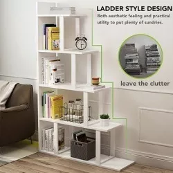 White Ramsauer Step Bookcase 3D model