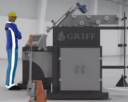Yatay Sarim Makinesi - Horizontal Wire Winding Machine 3D model