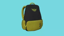 Zelda Backpack - Fashion Costume - Character Design Low-poly 3D model