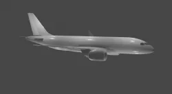 A220-100 Low-poly 3D model