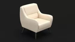 Accent chair 3D model