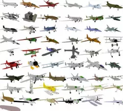 AIRCRAFTS 3D model