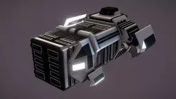 ASL-440 Air Ship Loader Low-poly 3D model