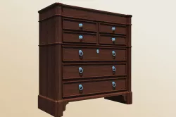 Bachelors Chest MR-3076 3D model