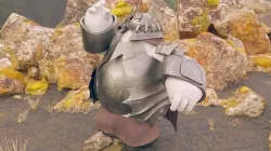Bay-Max Sauron Armor Low-poly 3D model