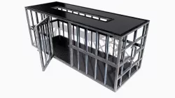 BDSM Cage Low-poly 3D model