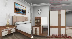 bedroom desing 3D model