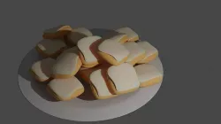 Beignets  3D model