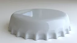 Bottle cap 3D model