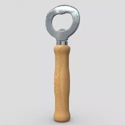 Bottle Opener Low-poly 3D model