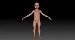 Boy 3d body child 3D model