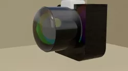  camera modeling blender training project 3D model