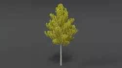  Cartoon Style Tree 3D model