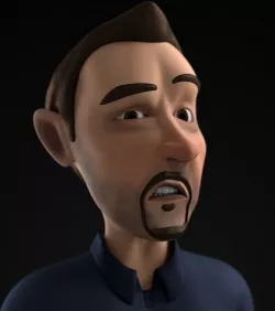 Character Worker 3D model