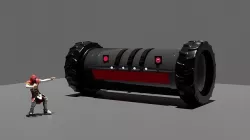 Combat Drone 3D model