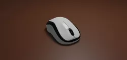 Computer Mouse Low-poly 3D model